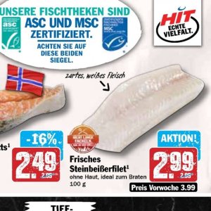 Fleisch bei Hit