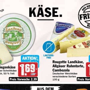 Käse bei Hit