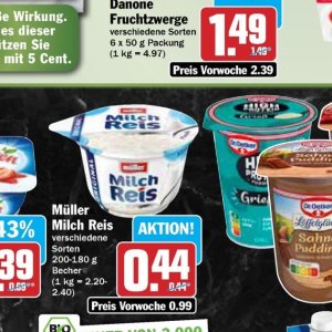 Milch danone  bei Hit
