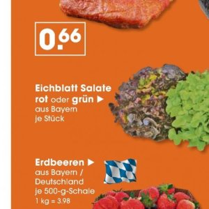 Salate bei V-Markt