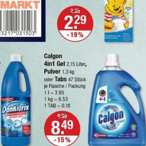 Gel bei V-Markt