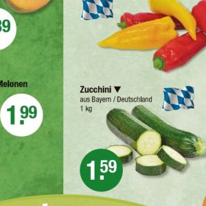 Zucchini bei V-Markt