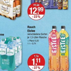 Eistee bei V-Markt