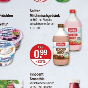 Milch bei V-Markt