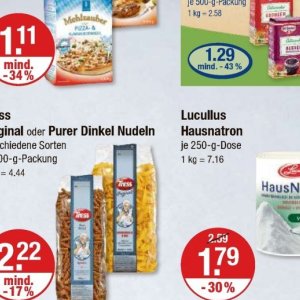 Nudeln bei V-Markt