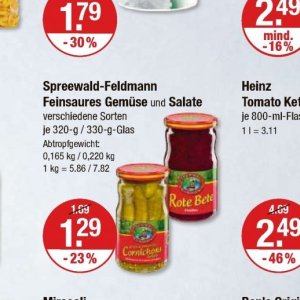 Glas bei V-Markt
