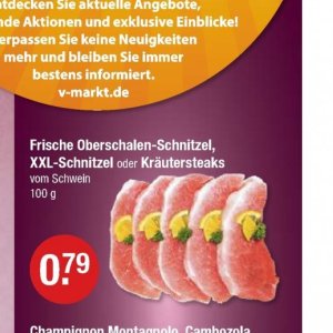 Schnitzel bei V-Markt