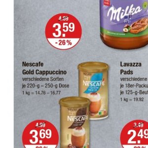 Kaffee bei V-Markt