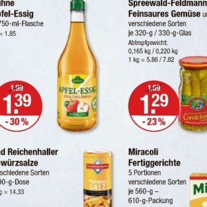 Essig bei V-Markt