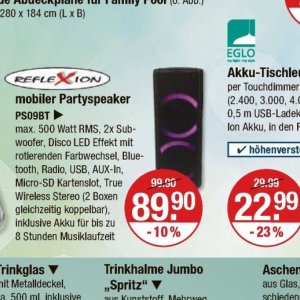 Subwoofer bei V-Markt