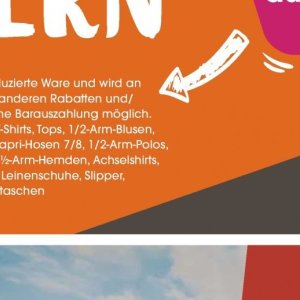 Blusen bei V-Markt