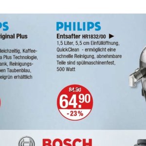 Entsafter philips  bei V-Markt