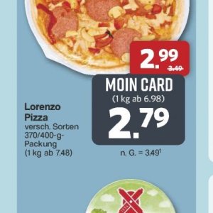 Pizza bei Famila Nord West