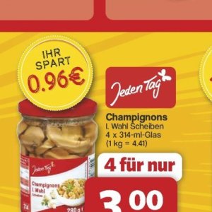 Champignons bei Famila Nord West