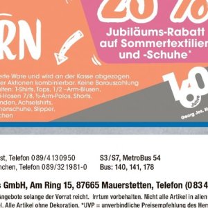 Blusen bei V-Markt