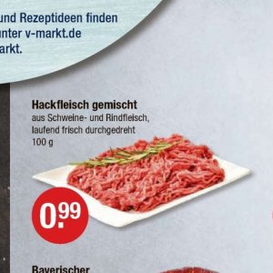 Rindfleisch bei V-Markt