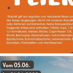 Kleider bei V-Markt