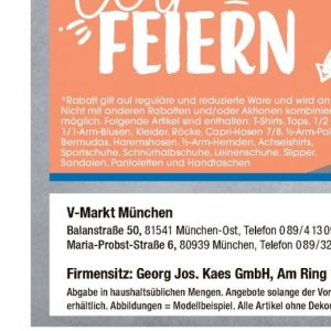 Bermudas bei V-Markt