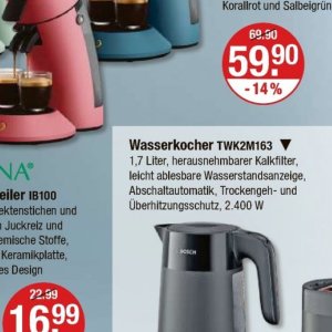Wasserkocher bei V-Markt