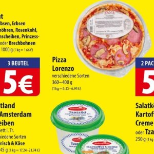Pizza bei Famila Nord Ost
