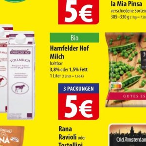 Milch bei Famila Nord Ost