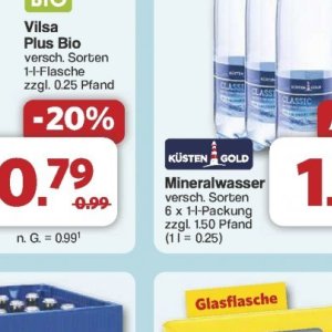 Mineralwasser bei Famila Nord West