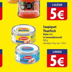 Dosen bei Famila Nord Ost