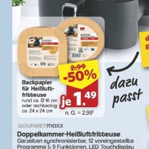 Backpapier bei Famila Nord West