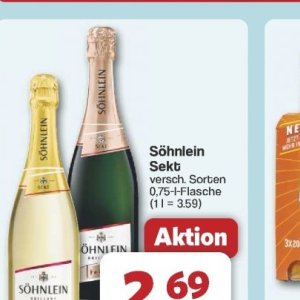 Sekt bei Famila Nord West