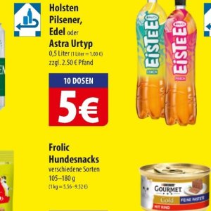 Dosen bei Famila Nord Ost