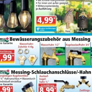 Wasserhahn bei Norma