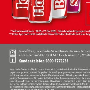Coca-cola bei Famila Nord Ost