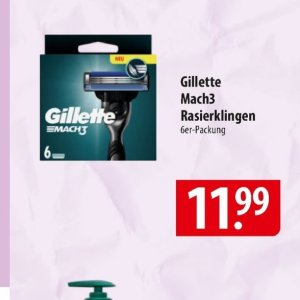 Rasierklingen gillette  bei Famila Nord Ost