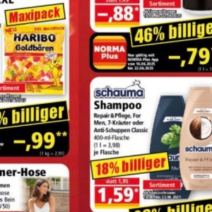 Shampoo bei Norma