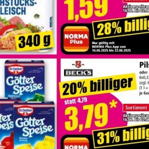 Bier bei Norma