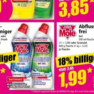 Gel bei Norma