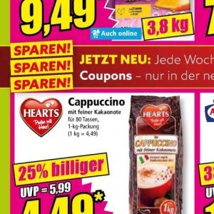 Cappuccino bei Norma