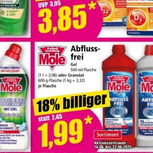 Granulat bei Norma
