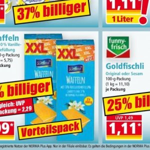 Waffeln bei Norma