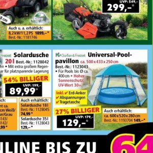 Pools bei Norma