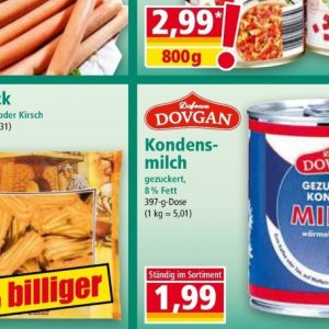 Milch bei Norma