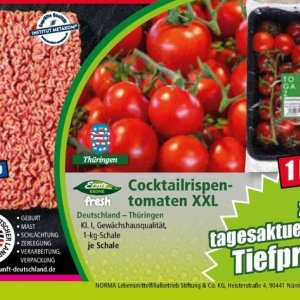 Tomaten bei Norma
