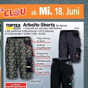 Shorts bei Norma