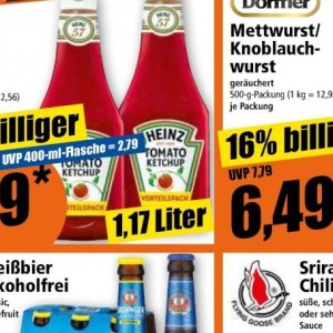 Ketchup bei Norma