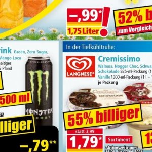  langnese bei Norma