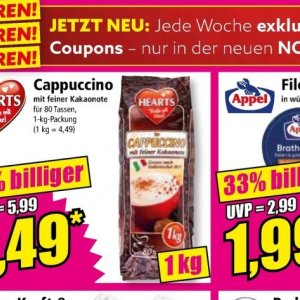 Cappuccino bei Norma
