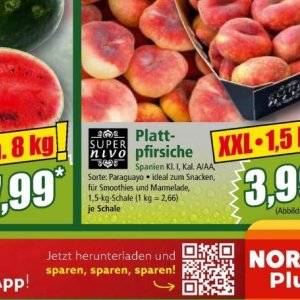 Pfirsiche bei Norma