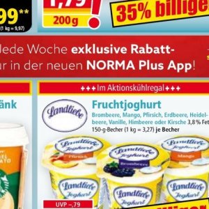 Joghurt bei Norma