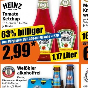 Ketchup bei Norma