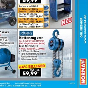 Kette bei Norma